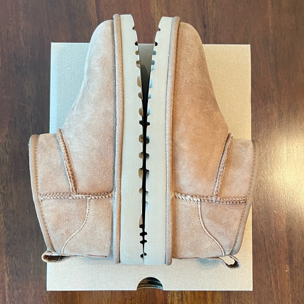 Ugg Ultra Mini Boot Size 7 Chestnut - Picture 2 of 9